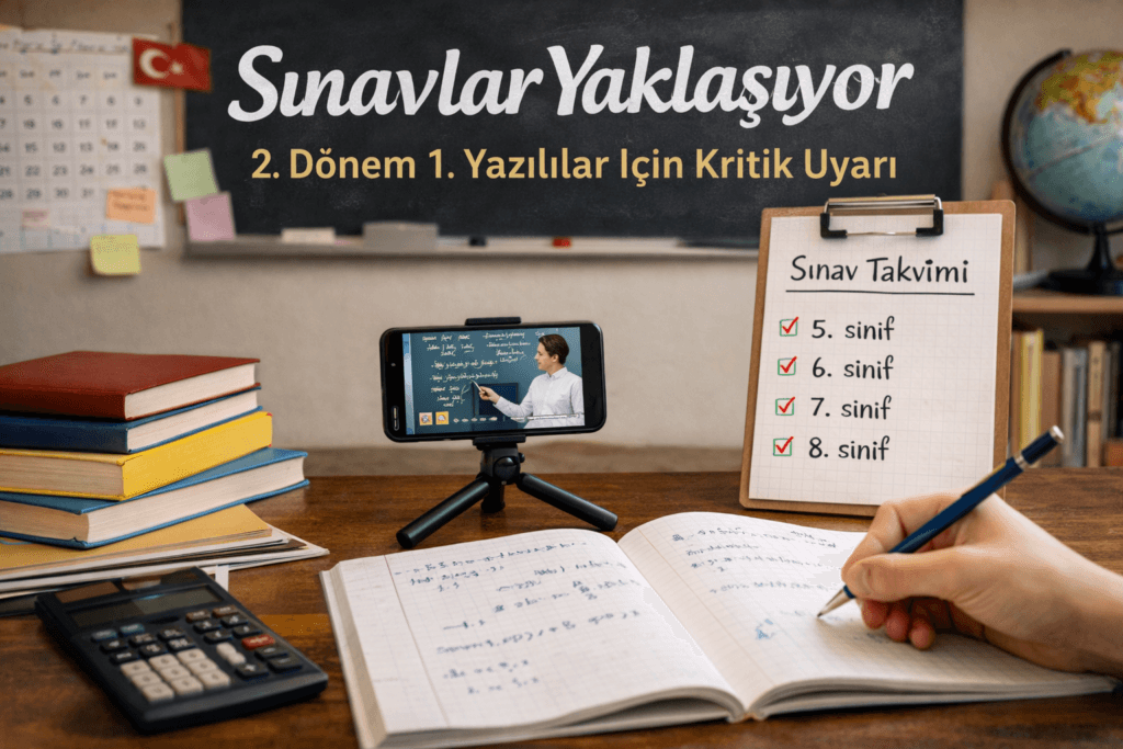 sınavlar yaklaşıyor